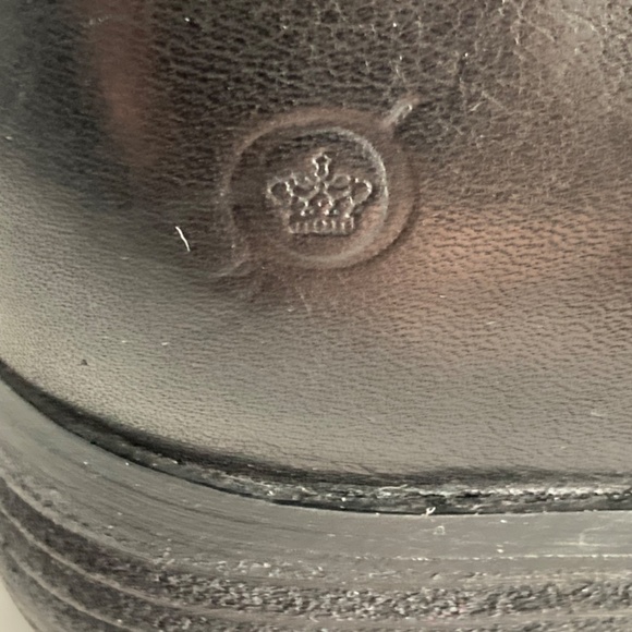 Born Ozark Women's Leather Ankle Boots Booties Side Zip Buckles 7M Black EUC - Picture 9 of 14